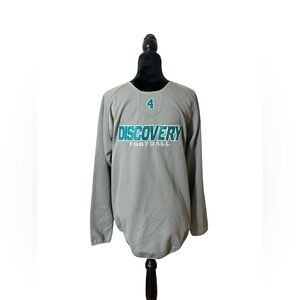 Gray Discovery Football Sweatshirt